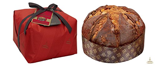 Handwerklicher Edel Panettone "Tradizionale" mit Rosinen+kandierten Früchten in eleganter Geschenkverpackung von Fiasconaro 500g von Fiasconaro