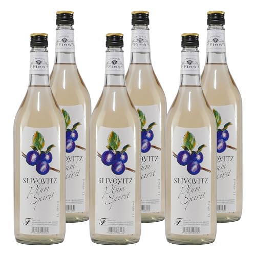 Fies Slivovitz Plum Spirit (6 x 1,0L) von Fies