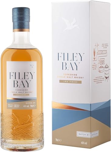 Filey Bay Whisky IPA Batch #1 | Yorkshire Single Malt Whisky 46% Vol (1 x 0.7 l) von Filey Bay