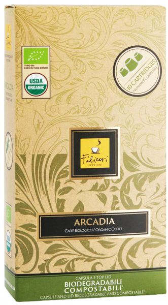 Filicori Zecchini Nespresso®*-kompatible Arcadia BIO Kapseln von Filicori Zecchini