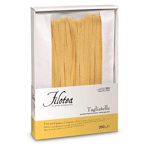 4x250GR FILOTEA ARTISANAL EGG PASTA - TAGLIATELLE von Filotea