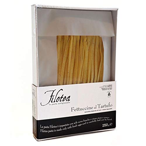 4x250GR FILOTEA ARTISANAL EGG PASTA - TRUFFLE FETTUCCINE von Filotea