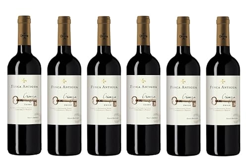 6x 0,75l - 2020er - Finca Antigua - Crianza Único - La Mancha D.O.P. - Spanien - Rotwein trocken von Finca Antigua