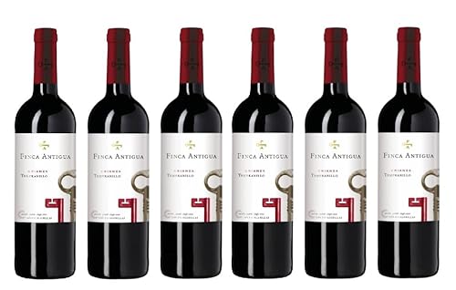 6x 0,75l - 2021er - Finca Antigua - Tempranillo - Crianza - La Mancha D.O.P. - Spanien - Rotwein trocken von Finca Antigua