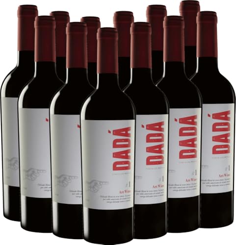 Dadá No 1 Finca Las Moras Rotwein 12 x 0,75l VINELLO - 12 x Weinpaket inkl. kostenlosem VINELLO.weinausgießer von Finca Las Moras