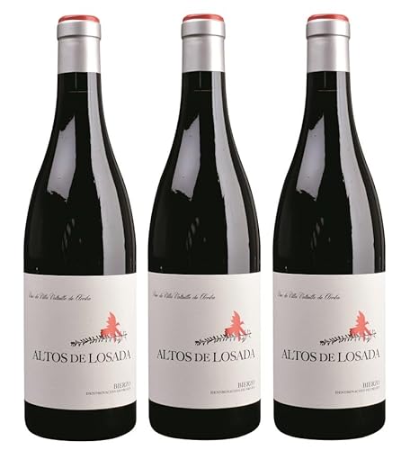 3x 0,75l - 2021er - Finca Losada - Altos de Losado - Mencía - Bierzo D.O.P. - Spanien - Rotwein trocken von Finca Losada