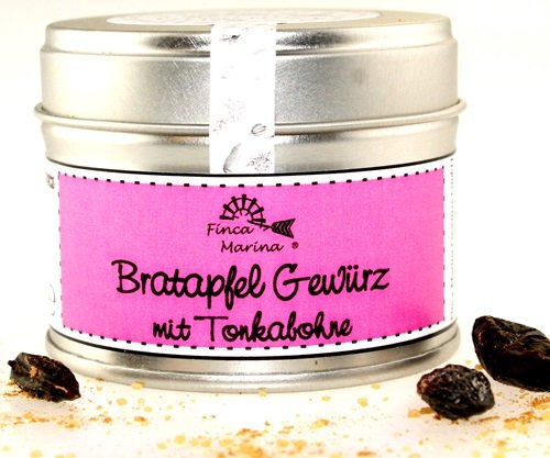 Bratapfel Gewürz mit Tonkabohne 60g von Finca Marina