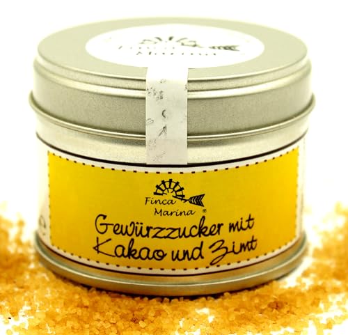 Gewürzzucker mit Kakao und Zimt 60g aus der Finca Marina Gewürzmanufaktur von Finca Marina