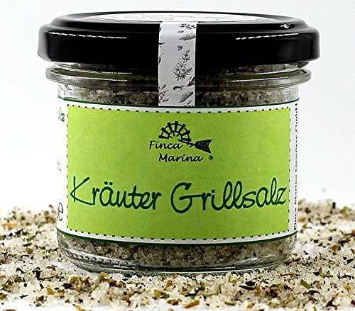 Kräuter Grillsalz 90g aus der Finca Marina Gewürzmanufaktur von Finca Marina