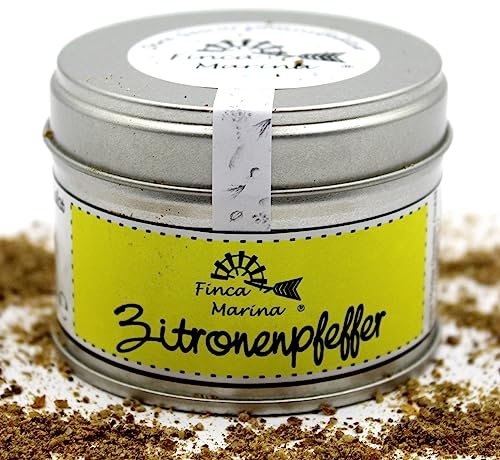 Zitronenpfeffer 40g aus der Finca Marina Gewürzmanufaktur von Finca Marina