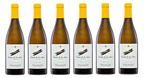 6x 0,75l - 2021er - Finca Míllara - Cuesta De Los Olivos - Godello - Ribeira Sacra D.O.P. - Spanien - Weißwein trocken von Finca Míllara