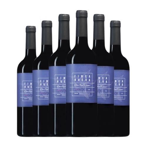 Finca Nueva Tempranillo Rioja 75 cl Rotwein (Karton mit 6 Flaschen von 75 cl) von Finca Nueva