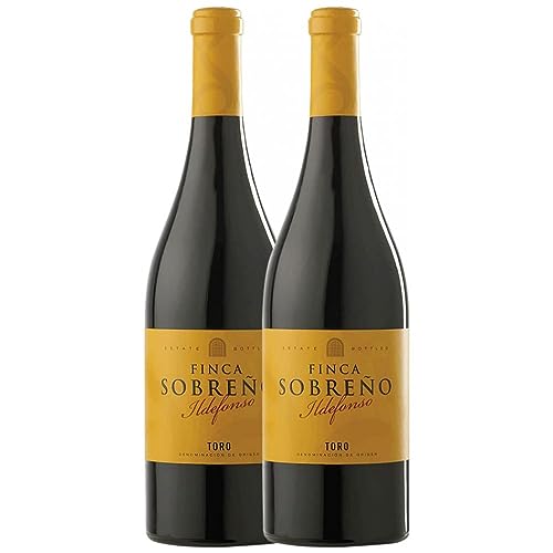 Finca Sobreño Ildefonso Tempranillo Toro Alterung 75 cl (Schachtel mit 2 Flaschen von 75 cl) von Finca Sobreño