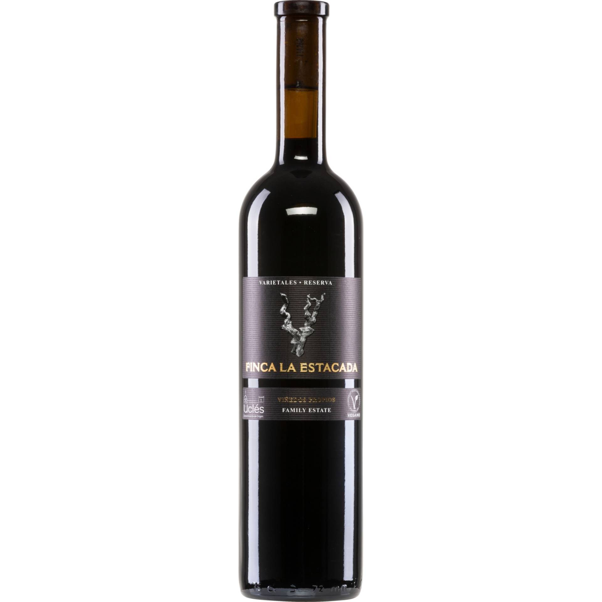 Finca La Estacada Reserva Varietales, Uclés DO, Kastilien - La Mancha, 2019, Rotwein von Finca la Estacada - Ctra. Nacional 400, 16400 Tarancón, Spanien