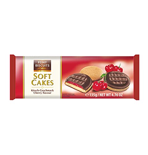 "Softcakes" Kirsch von Feiny Biscuits in der 135g Packung von Fine Biscuits