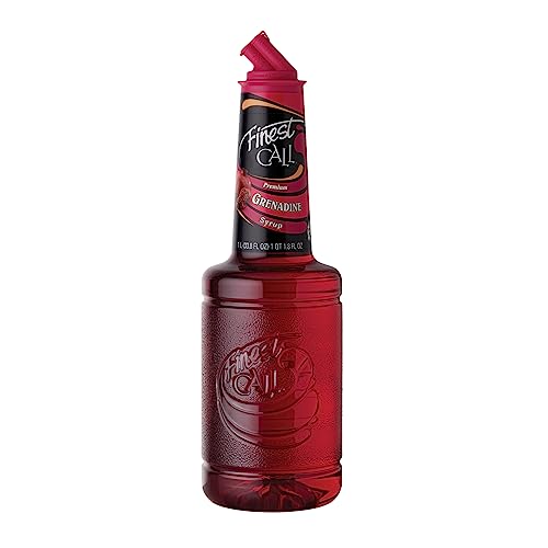 Finest Call Premium Grenadine Sirup Zubereitung für Cocktails Grenadine Sirup Exclusive Collection Bar Essentials - 1 x 1 Liter von Finest Call