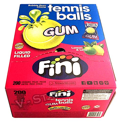 Fini Tennisbälle Single – 200 Box von Fini