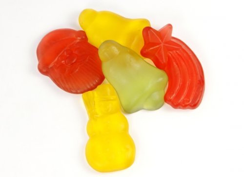 Fruchtgummi Weihnachtsmischung mit 4 verschiedenen Motiven 175g von Fini