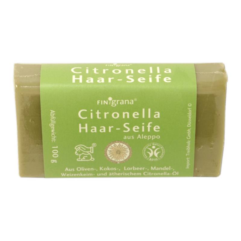 Aleppo Haarseife Citronella von Finigrana