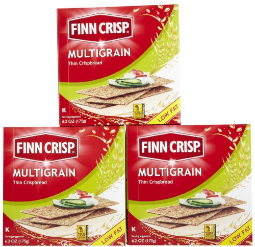 Finn Crisp Multigrain Thin Crisp, Boxen, 170 ml, 3 Stück von Finn Crisp