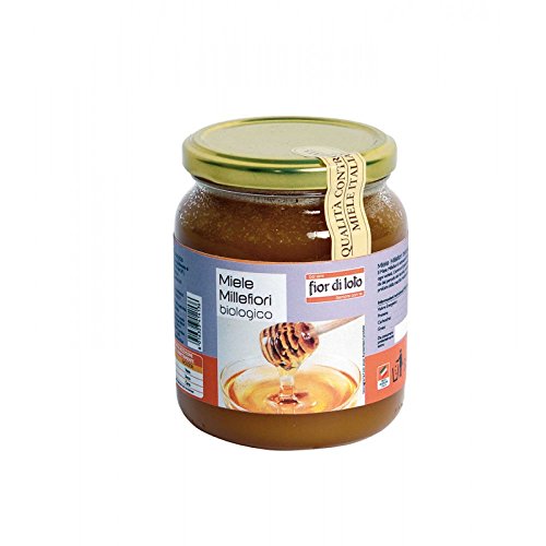 Honig Miele Di Millefiori Bio 500 G von Fior di Loto