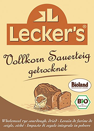 Leckers Biothek Vollkorn-Roggen-Sauerteig (30 g) - Bio von Fior di Loto