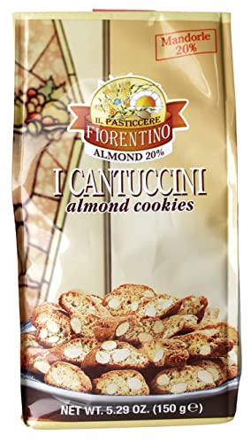 Il Pasticcere Fiorentino Cantuccini Almond - Cantuccini mit Mandeln (1 x 150 g) von Fiorentino