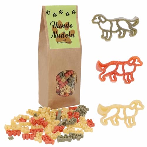 Hunde-Nudeln 250g aus Harteizengrieß // Nudeln in Hundeform // Geschenk für Hundeliebhaber // Pasta * Hunde * von Firlefantastisch Der Partyshop