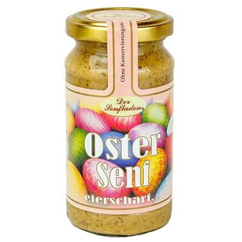 Oster-Senf 200 ml // Feinkost Senf // Oster Geschenk/Geschenk Ostern von Firlefantastisch Der Partyshop