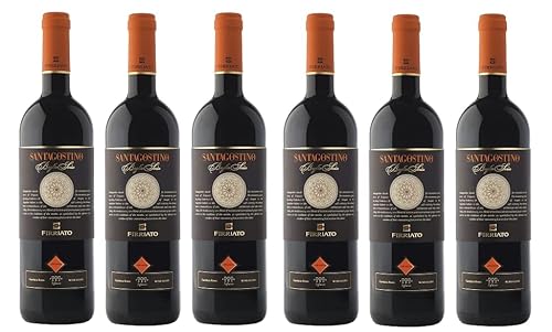 6x 0,75l - 2019er - Firriato - Santagostino - Baglio Soria - Rosso - Terre Siciliane I.G.P. - Sizilien - Italien - Rotwein trocken von Firriato