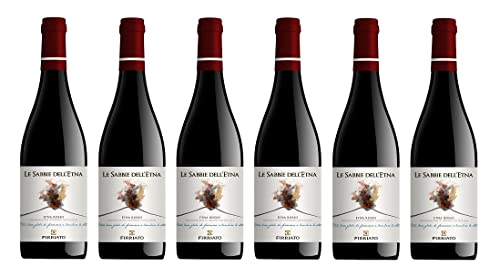 6x 0,75l - 2021er - Firriato - Le Sabbie dell'Etna - Rosso - Etna D.O.P. - Sizilien - Italien - Rotwein trocken von Firriato