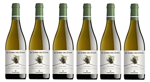 6x 0,75l - 2023er - Firriato - Le Sabbie dell'Etna - Bianco - Etna D.O.P. - Sizilien - Italien - Weißwein trocken von Firriato