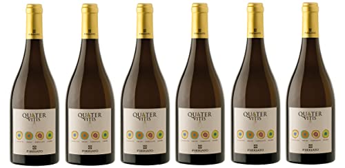 6x 0,75l - 2023er - Firriato - Quater Vitis - Bianco - Terre Siciliane I.G.P. - Sizilien - Italien - Weißwein trocken von Firriato