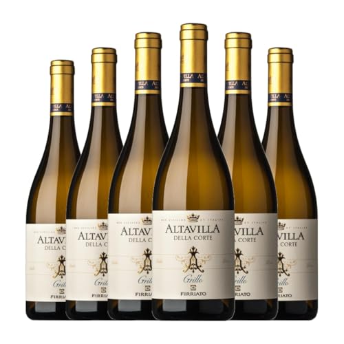 Firriato Altavilla della Corte Grillo Sicilia 75 cl Weißwein (Karton mit 6 Flaschen von 75 cl) von Firriato