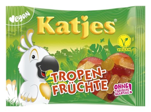 20 Sorten Katjes VEGANES Fruchtgummi - ´selbst zusammenstellen - ab 1 Tüte - Ein Angebot von FISGUS® by krass-shoppen-de (Tropen Früchte) von FisGus