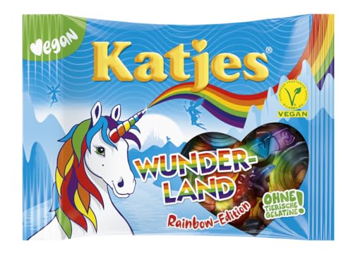 20 Sorten Katjes VEGANES Fruchtgummi - ´selbst zusammenstellen - ab 1 Tüte - Ein Angebot von FISGUS® by krass-shoppen-de (Wunderland Rainbow) von FisGus