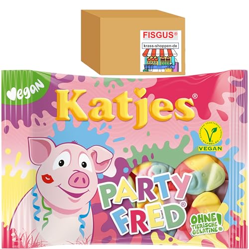 24 Sorten Katjes VEGANES Fruchtgummi - selbst zusammenstellen - ab 1 Tüte - Ein Angebot von FISGUS® by krass-shoppen-de (Party Fred) von FisGus