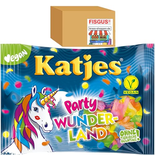 24 Sorten Katjes VEGANES Fruchtgummi - selbst zusammenstellen - ab 1 Tüte - Ein Angebot von FISGUS® by krass-shoppen-de (Party Wunderland) von FisGus