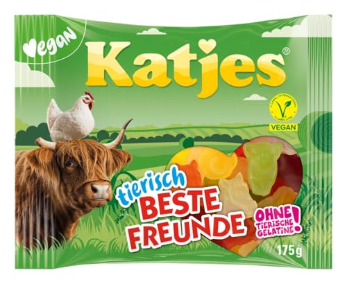 24 Sorten Katjes VEGANES Fruchtgummi - selbst zusammenstellen - ab 1 Tüte - Ein Angebot von FISGUS® by krass-shoppen-de (Tierisch Beste Freunde) von FisGus