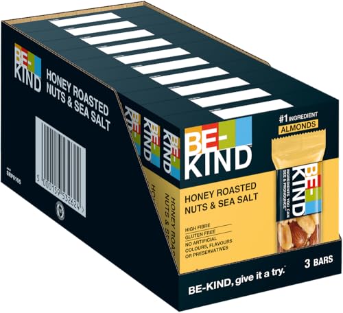 BE-KIND® Honey Roasted Nuts & SeaSalt 3Pack 10x3x30g - Ein Angebot von FISGUS® by krass-shoppen-de von FisGus