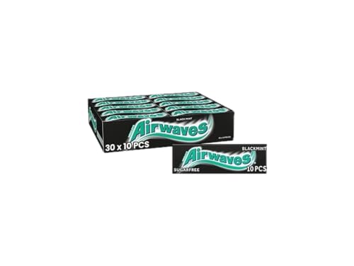 25,79€ inkl. 7% USt (61,40€/kg) FISGUS® by krass-shoppen bietet an: Mars Wrigley's Airwaves - Black Mint 30 x10 zuckerfrei mit Anis- und Eukalyptus-Geschmack + FISGUS® Kugelschreiber von FisGus