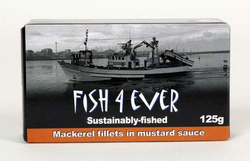 Fish 4 Ever Makrelenfilets in Senfsoße | 2 x 125 g von Fish4ever