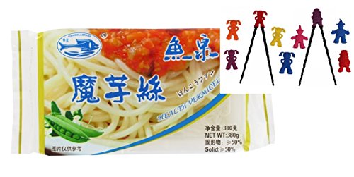 20er Pack Konjak Nudeln [20x 380g / 190g ATG] Shirataki für Sukiyaki aus Konjakmehl Konjac Vermicelli #2 "Faden" von Fish Well