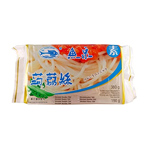 FISH WELL - Shirataki Nudeln Seide, (1 X 380 GR) von Fish Well