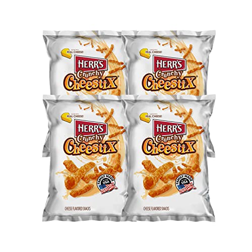 4 x Herr's Crunchy Cheese Stix | Vorteilspack von Fisher's Sweet Shop