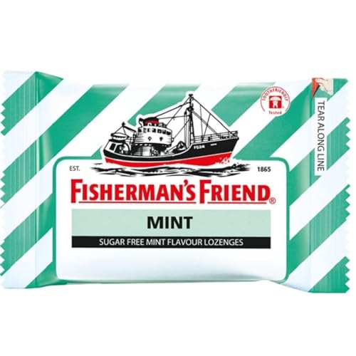 Fisherman's Friend Mint Pastillen, zuckerfrei, zahnschonend - 25g von Fisherman's Friend