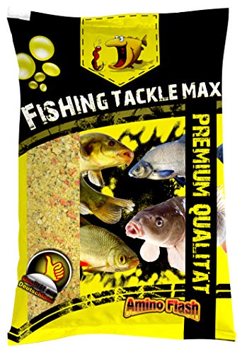 FTM Amino Flash Barbe Käse - 1 kg Lockfutter Angelfutter von Fishing Tackle Max