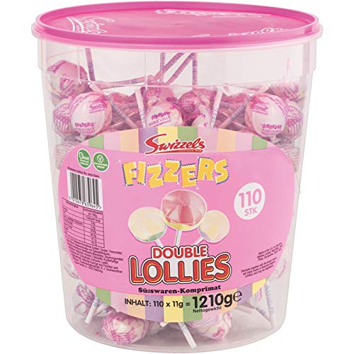 Fizzers Lolly Riesen Dose 12g 100 x 12 g von SWIZZELS