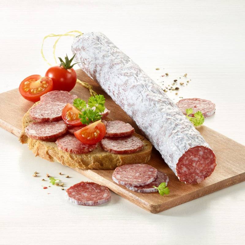 Salami mit Entenfleisch, im Stück von Fläminger Entenspezialitäten