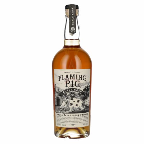 Flaming Pig BLACK CASK Small Batch Irish Whiskey 40,00% 0,70 Liter von Flaming Pig